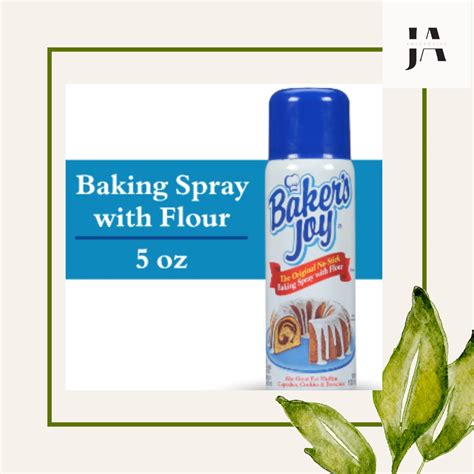 baker's joy nonstick baking spray.